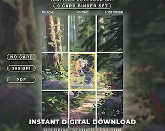 Pikachu TG05 Extended Binder Art Display