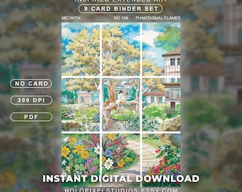 Meowth 106 Extended Binder Art Display