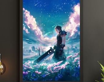 Crisis Core Final Fantasy VII Reunion Poster - Etsy