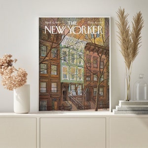 New Yorker Magazine Cover Set Of 50, The New Yorker Prints,New Yorker Posters, Vintage,The New Yorker, Instant Digital Download, Mega Bundle image 6