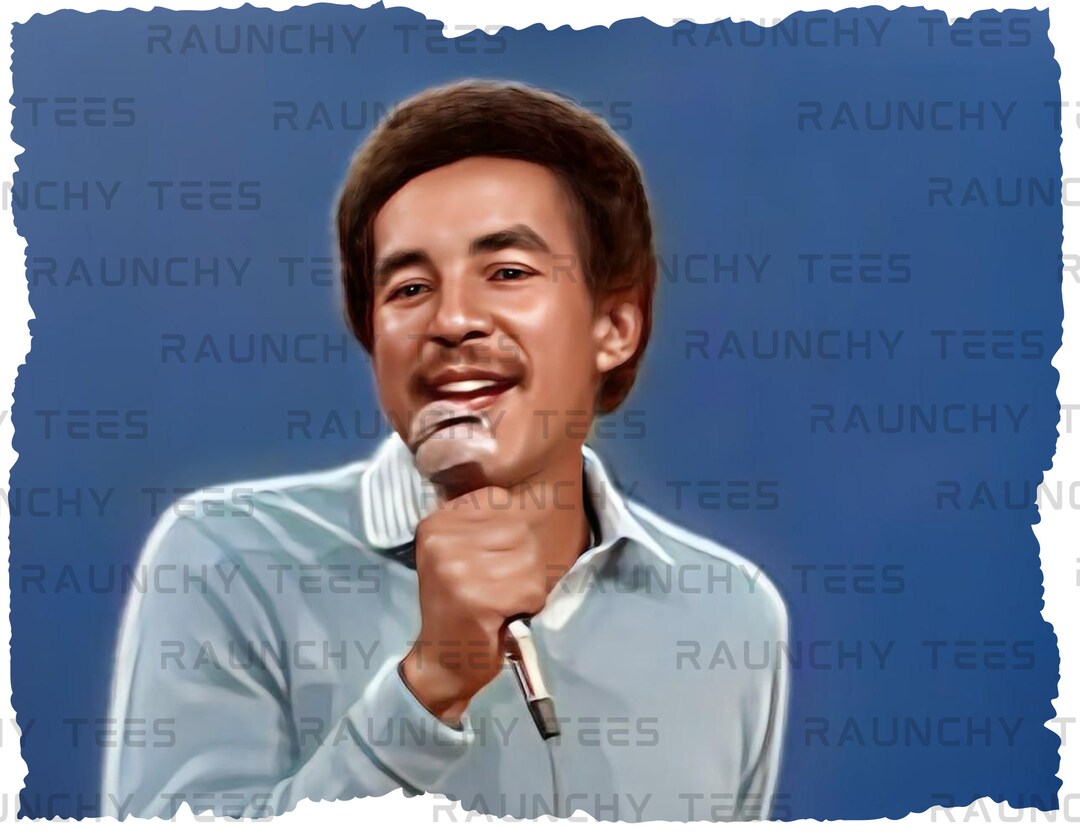 Smokey Robinson PNG & Jpg Files Animated Shirt Print Digital Download