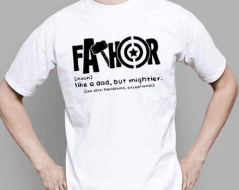 Fathor superheld vader SVG, Vaderdag Cricut Cut-bestanden