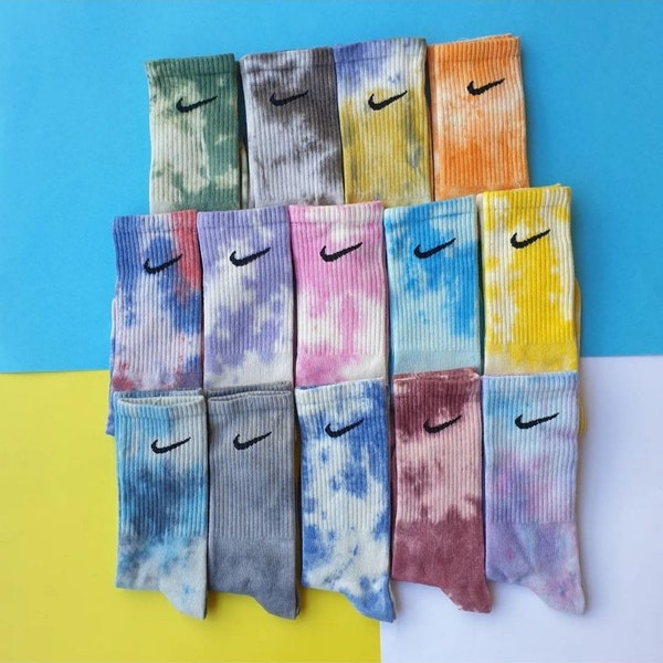 Tie Dye Nike Socks - Etsy