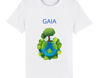 Gaia Unisex T-Shirt mit Rundhalsausschnitt