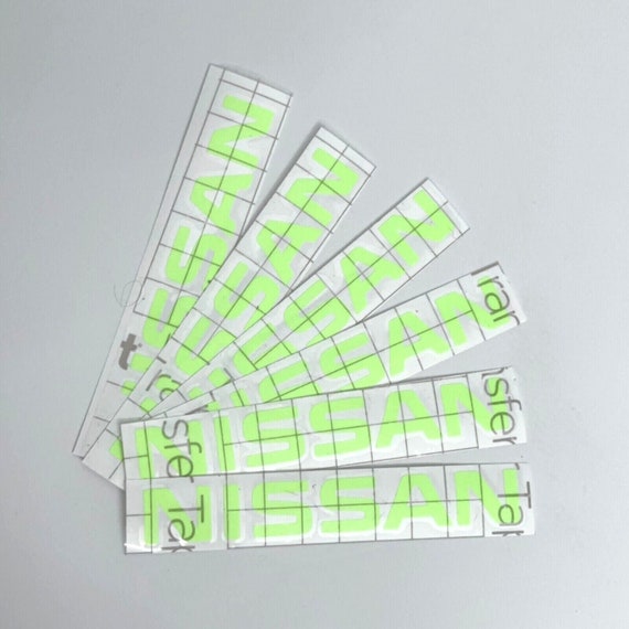 1 SET of Front and Back Decal Stcker 2005-2012 NSSAN Fronter Pathfnder Letters Ft for nter