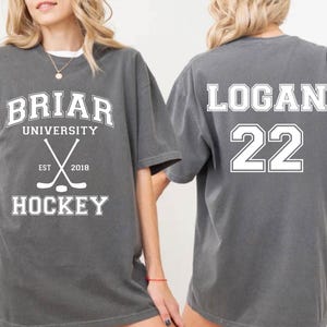Camiseta de hockey universitaria personalizada: nombre y número personalizados, sudadera para el día del partido