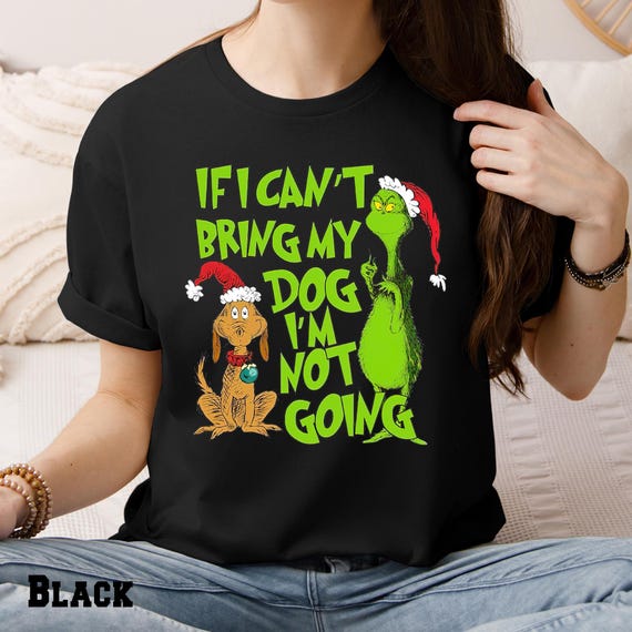 Grinch and Max Dog Lover Shirt, Holiday Festive Apparel