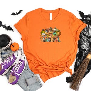 Thankful Shirt, Thankful Shirt Women, Thankful Grateful Shirt, Thanksgiving Shirt, Thankful Mom Shirt, Fall Shirt for Women, Fall Vibes Tee