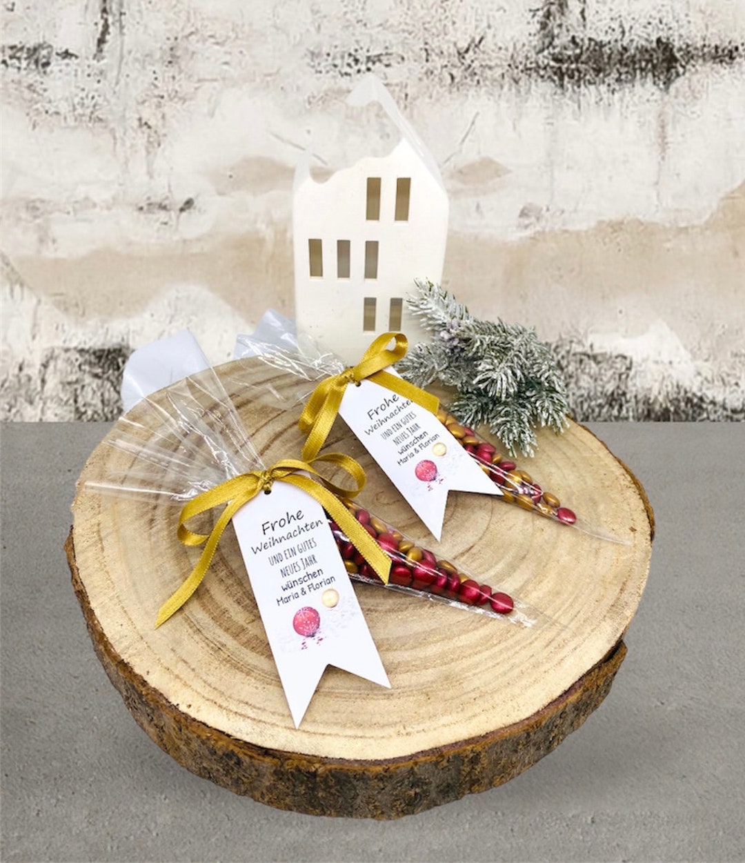 Gastgeschenk Weihnachten/ Mitgebsel Weihnachten/ Werbegeschenk Etsy.de