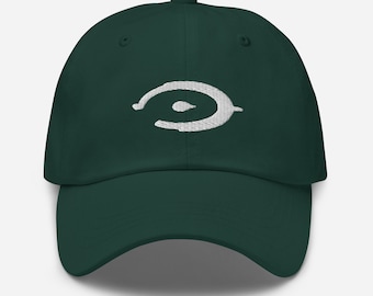 Halo Ring Embroidered Adjustable Hat
