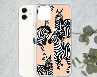 Zebra Clear Case für iPhone®