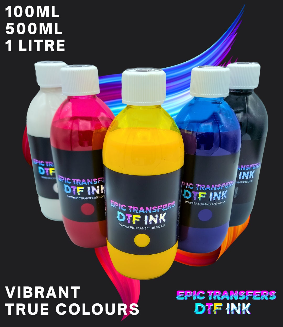 CMYK DTF INK Vibrant Dtf Ink Uk Dtf Ink Dtf Supplies Dtf Etsy Australia