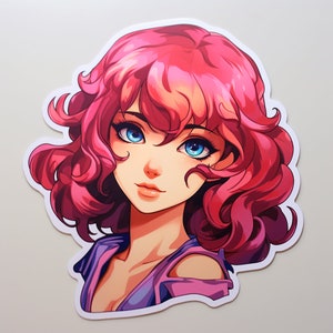 Anime Girl Sticker - Anime Girl Cute - Discover & Share GIFs