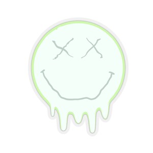 Melting Smiley Face