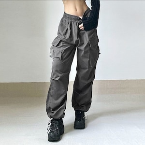 Y2K cargo pants women 2023 new ins fashion Harajuku trend jeans women  models printed casual streetwear