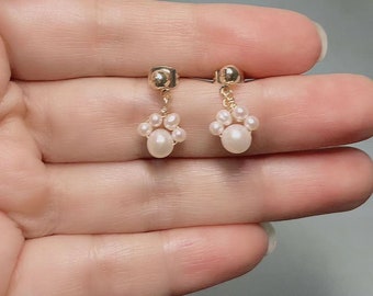 Handmade Pearl Earring