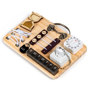 Busy Board Dementia activities for elderly, Gift for adults with altzheimer's, Sensory Fidget, Nursing home, Alzheimer, Occupational Therapy