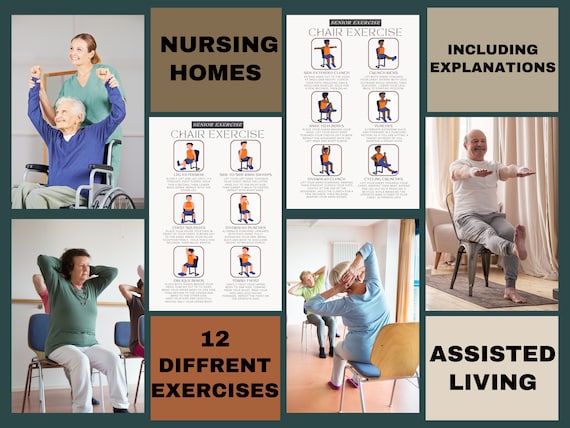 Chair Exercise Guide for Seniors, Workout for Elderly, Physical