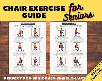 Printable chair yoga exercises 