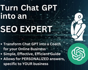 ChatGPT インスタント SEO エキスパート | ChatGPT トランスフォーマー | プロンプト エンジニアリング | 最高の ChatGPT プロンプト | 起業家、オンライン ビジネス、E コマース