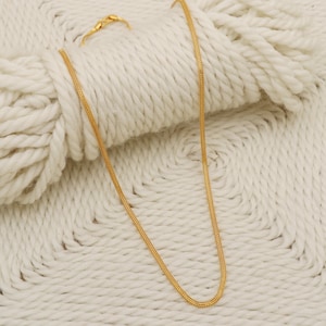 box style 22k yellow gold chain necklace jewelry for gift, Indian gold 22kt jewels, os1522