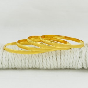 Indian Real 22k Gold ladies Bangle Bracelet for Women, OS3691
