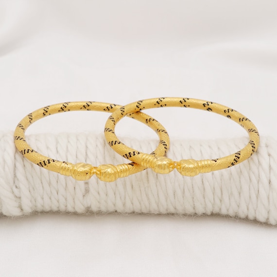 【美品】human made bangle gold Amazon.com: urbandubaifashion 24K real gold plated Dubai