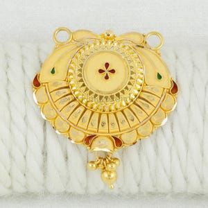 22kt gold indian design jewelry