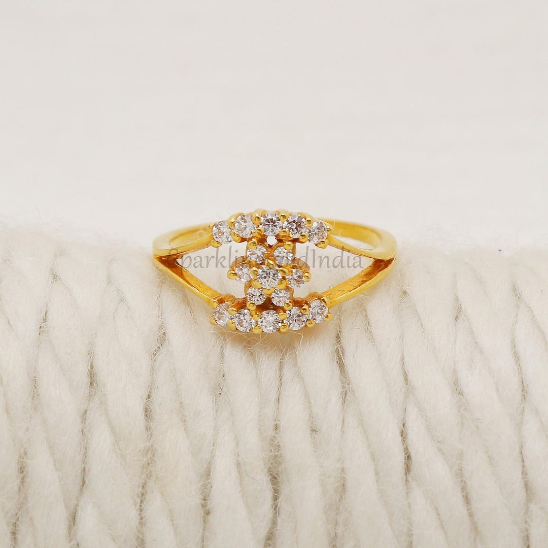 20k Gold Handmade Ring, Handmade Jewelry, Indian, Gift, Real Gold