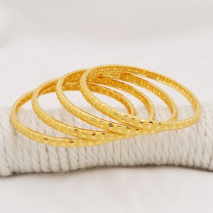 women 22k Gold Bangle Bracelet, Fine Gold Handmade Women Jewelry, Indian Jewellery, Gift, Real Gold, handcrafted Gold Cuff Bangle