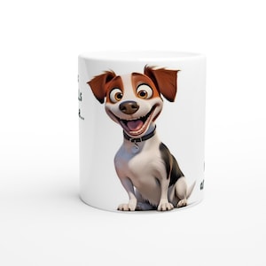 Jack Russell Funny Dog Gift Ceramic Mug/Coffee Cup