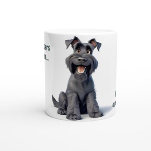 Giant Schnauzer Funny Dog Gift Ceramic Mug/Coffee Cup