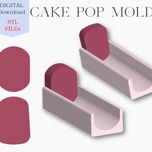 Cakesicles Cake pop -  Cake pop Tray - STL File for 3D Printing