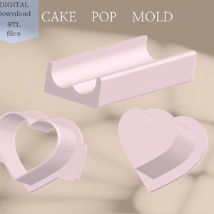 Cake Pop Form - STL File für den 3D-Druck