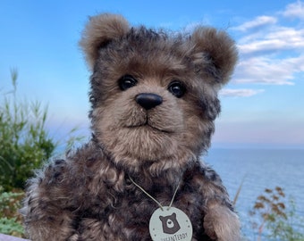 Chester - Teddy bear bear collectible toy author's handmade lux mohair single copy one of a kind OOAK