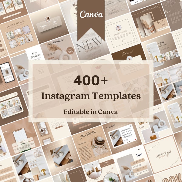 400+ Instagram Templates canva, Instagram templates for business, Instagram post templates, Instagram stories templates