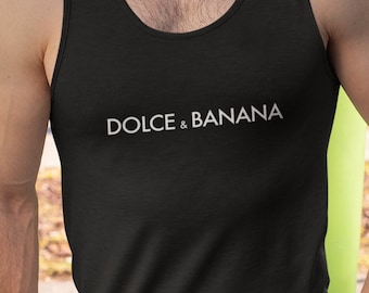 Dolce & Banana Nieuwigheid | Uniseks-tanktop