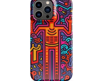 Keith Haring Inspired | Snap case for iPhone®