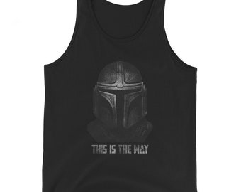 Dit is de manier: Vintage Mandalorian | Uniseks-tanktop