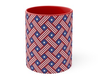 Stars and Stripes: Forever Quilted | Ceramic Mug