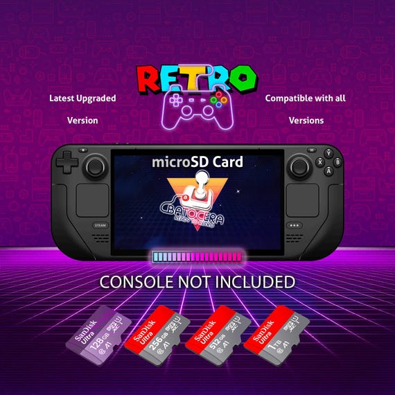 Steam Deck LCD 512GB】microSDカード1TB付き