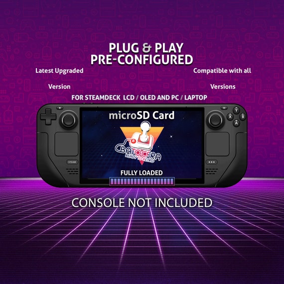 Steam Deck LCD 512gb + かわゆい 512GB SD
