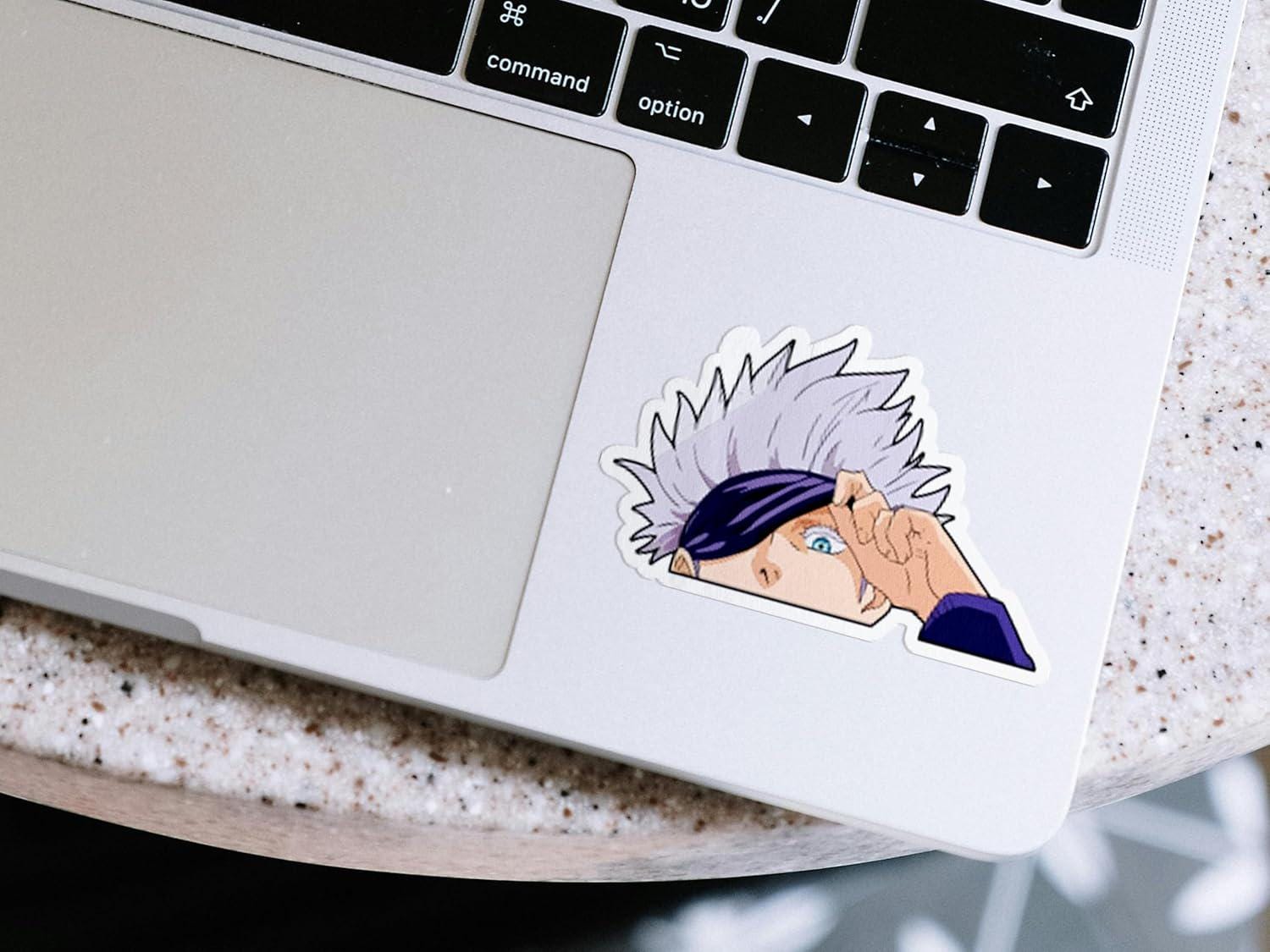 呪術アニメステッカー50枚 - ノートパソコン、日記、自転車、ギター