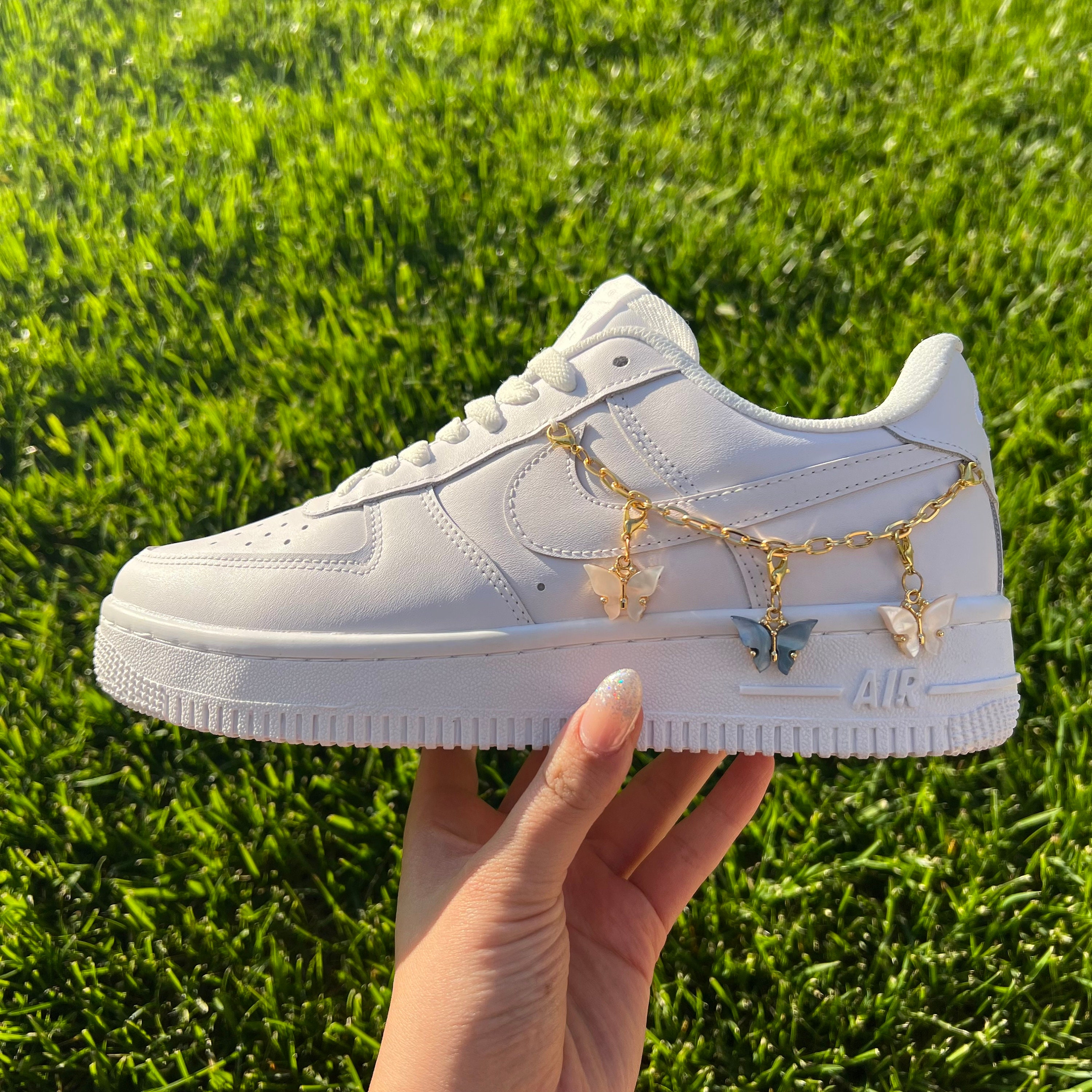 White air force butterfly new arrivals