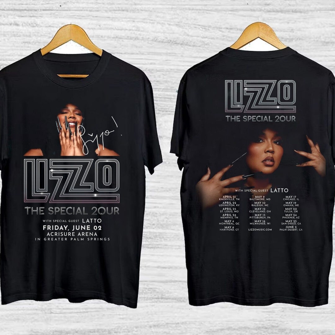 Lizzo the Special Tour 2023 Shirt Lizzo Tour 2023 Merch Etsy