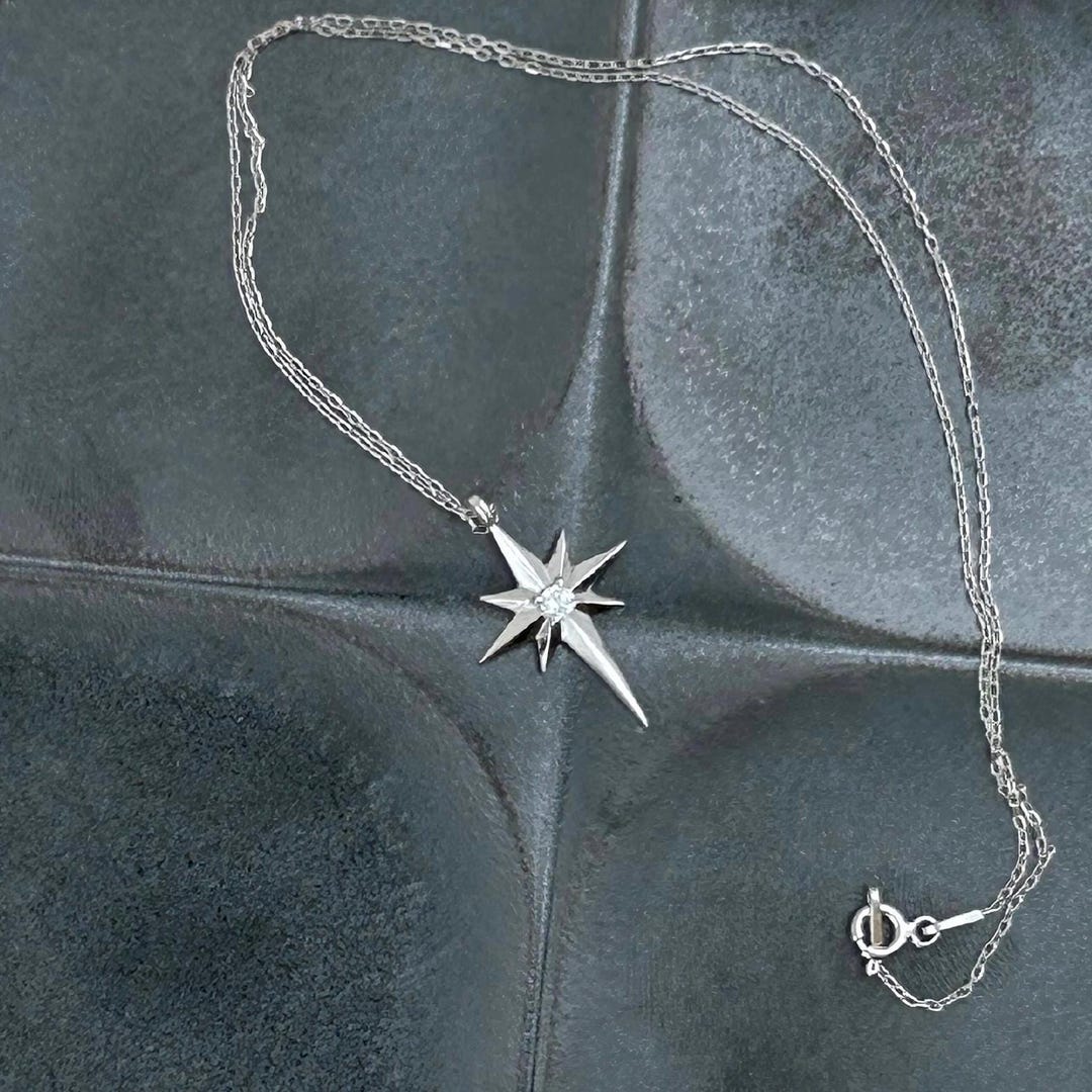 ◆STONEHENgE◆ Polaris Silver Necklace SA24B30K il_1080xN.6663833885_hvz5.jpg