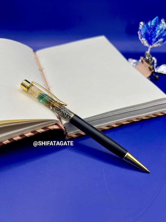 Money Magnet Crystal Pen: Abundance, Manifestation, & Healing