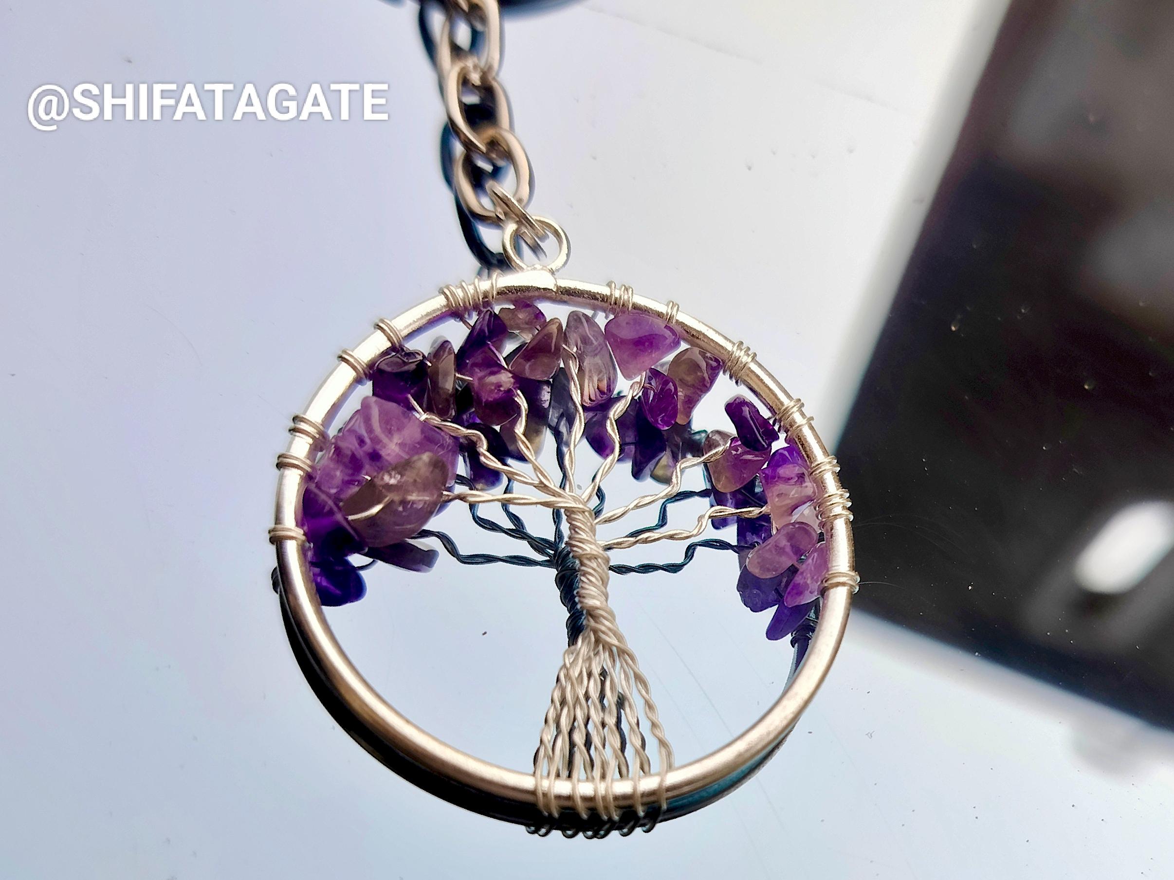 Personalized Family Tree Keychain In Sterling Silver - Theo Grace - Foto 10