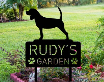 Custom Pet Metal Memorial Garden Stake, Dog Memorial Sign, Cat Garden Sign, Pet Grave Markers, Personalized Pet Name Stake, Dog Loss Gifts