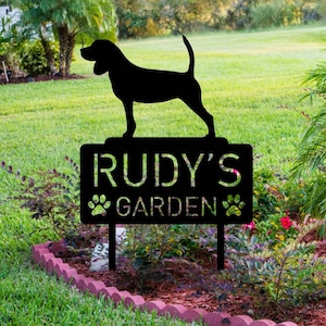 Custom Pet Metal Memorial Garden Stake, Dog Memorial Sign, Cat Garden Sign, Pet Grave Markers, Personalized Pet Name Stake, Dog Loss Gifts